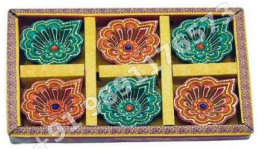 PLAIN CLAY DIYAS 6 PCS